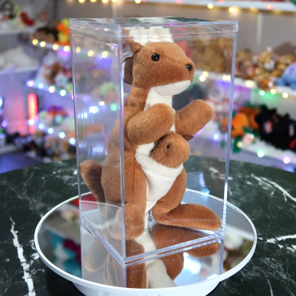 Ty Beanie Baby - Pouch the Kangaroo | MWMT - New Mint Tags | Rare | Vintage